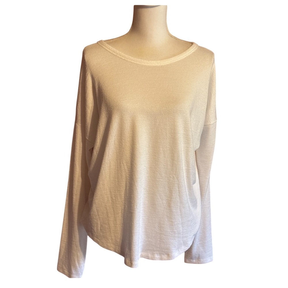Rag & Bone New York Jean Hudson Pullover Cream, large, quiet luxury, effortless